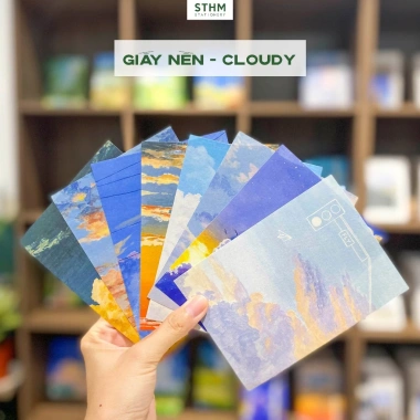 Giấy nền trang trí 10x14cm - 16 tờ mẫu độc quyền - STHM Cần Thơ giá 17.000 VNĐ