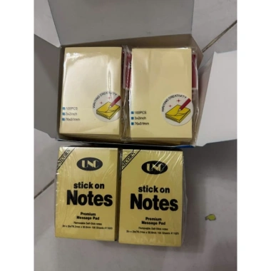 Giấy note vàng 3×2 inch 5x7cm chỉ 15.000 - giấy dày, viết mịn, ưu đãi siêu sốc