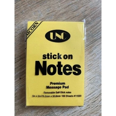 Giấy note vàng 3×2 inch 5x7cm chỉ 15.000 - giấy dày, viết mịn, ưu đãi siêu sốc