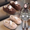 Giày nữ Bella Kitty mèo dễ thương 2.026 - bốt tuyết ấm áp lót lông cừu giảm 19%