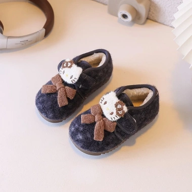 Giày nữ Bella Kitty mèo dễ thương 2.026 - bốt tuyết ấm áp lót lông cừu giảm 19%