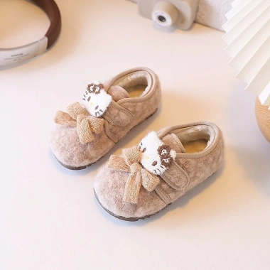 Giày nữ Bella Kitty mèo dễ thương 2.026 - bốt tuyết ấm áp lót lông cừu giảm 19%