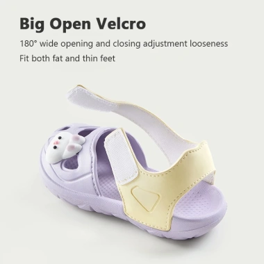 Giày sandal CHEERFUL MARIO đế mềm mại chống trượt họa tiết hoạt hình mùa hè cho trẻ em giá 130.356 VND