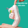 Giày sandal Cheerful Mario siêu mềm, chống trơn trượt, in hình động vật dễ thương bé 1-3 tuổi 7