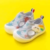 Giày sandal Cheerful Mario siêu mềm, chống trơn trượt, in hình động vật dễ thương bé 1-3 tuổi 10