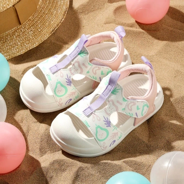 Giày sandal Cheerful Mario trẻ 1-6 tuổi cao chống đá, quai hậu thời trang, chống thấm nước - Giá chỉ 205.800₫