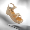 Giày Sandal Đế Xuồng Quai Chéo XIARA Da PU, Đế Cao Su Chống Trơn, BH 12 Tháng – 346.000₫