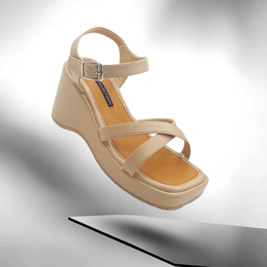 Giày Sandal Đế Xuồng Quai Chéo XIARA Da PU, Đế Cao Su Chống Trơn, BH 12 Tháng – 346.000₫