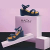 Giày Sandal Đế Xuồng Quai Chéo XIARA Da PU, Đế Cao Su Chống Trơn, BH 12 Tháng – 346.000₫ 7