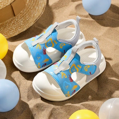 Giày sandal Mario bé - Vải thể thao, quai hậu, chống thấm nước, chống đá, giá 205.800đ 2