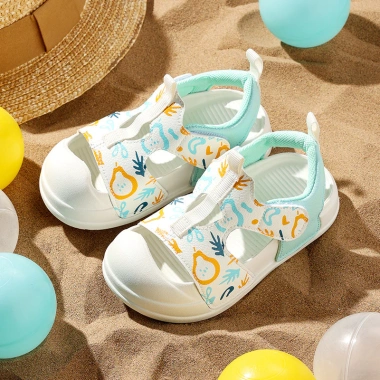 Giày sandal Mario bé - Vải thể thao, quai hậu, chống thấm nước, chống đá, giá 205.800đ 4