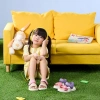 Giày sandal Mario quai ngang nữ trẻ em, Velcro màu hồng tím, không thấm nước, thoải mái 6