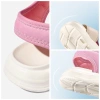 Giày sandal Mario quai ngang nữ trẻ em, Velcro màu hồng tím, không thấm nước, thoải mái 9