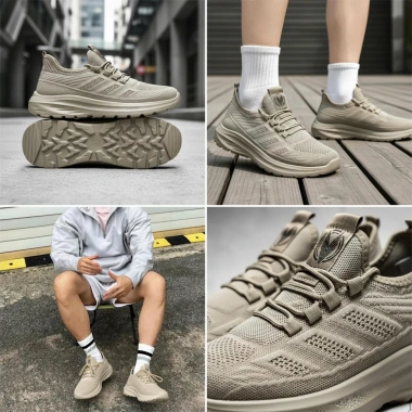 Giày Sneaker Thể Thao Nam Form Rộng CS312 ZENNO - Vải Cao Cấp, Thoáng Mát, Đế Cao Su Tự Nhiên, Giá 645.000