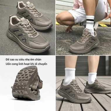 Giày Sneaker Thể Thao Nam ZENNO Da Cao Cấp Nguyên Khối, Hỗ Trợ Tăng Chiều Cao - 650k 7 Giày Sneaker Thể Thao Nam ZENNO Da Cao Cấp Nguyên Khối, Hỗ Trợ Tăng Chiều Cao - 650k 7
