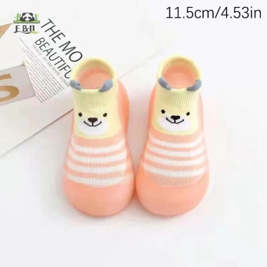 Giày tập đi trẻ em mềm dệt kim, đế cao su chống trượt - Giá ưu đãi 74.304₫