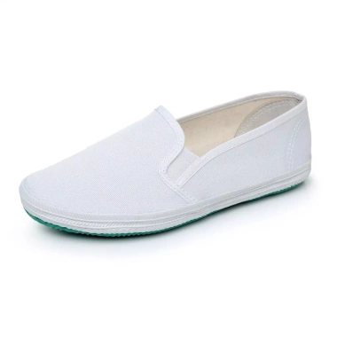 Giày Tennis Trắng Vải Đế Mềm Slip-On - Thể Dục Võ Thuật, Vẽ Tay, Rời Lưới, 243.000₫ 9 Giày Tennis Trắng Vải Đế Mềm Slip-On - Thể Dục Võ Thuật, Vẽ Tay, Rời Lưới, 243.000₫ 9