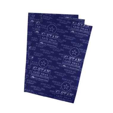 Giấy Than Xanh Gstar Loại 1 100 tờ Giá Ưu Đãi 92.000 VNĐ Chất Lượng Thấm Nhanh