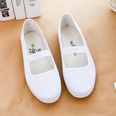 Giày Thể Dục Nữ Trắng Nguyên Chất - Lưới và Vải, Phù Hợp Đi Học, Giá 230.040đ 2 Giày Thể Dục Nữ Trắng Nguyên Chất - Lưới và Vải, Phù Hợp Đi Học, Giá 230.040đ 2