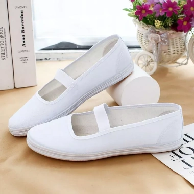 Giày Thể Dục Nữ Trắng Nguyên Chất - Lưới và Vải, Phù Hợp Đi Học, Giá 230.040đ 6 Giày Thể Dục Nữ Trắng Nguyên Chất - Lưới và Vải, Phù Hợp Đi Học, Giá 230.040đ 6