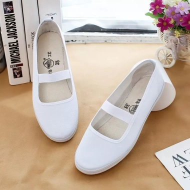 Giày Thể Dục Nữ Trắng Nguyên Chất - Lưới và Vải, Phù Hợp Đi Học, Giá 230.040đ 8 Giày Thể Dục Nữ Trắng Nguyên Chất - Lưới và Vải, Phù Hợp Đi Học, Giá 230.040đ 8