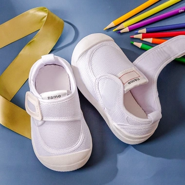 Giày thể thao Cheerful Mairo, chống trượt, vải canvas, đế mềm, họa tiết đáng yêu 2