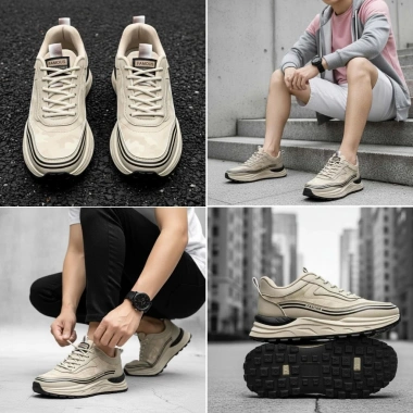 Giày Thể Thao Nam ZENNO CS206 - Sneaker Thoáng Khí Êm Chân Ưu Đãi 640k
