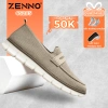 Giày Thể Thao Nam ZENNO CS285 – Vải Thoáng Mát, Đế Cao Su Nguyên Khối, Bám Chắc, Nhẹ Chạy Bộ – 370.000 VND