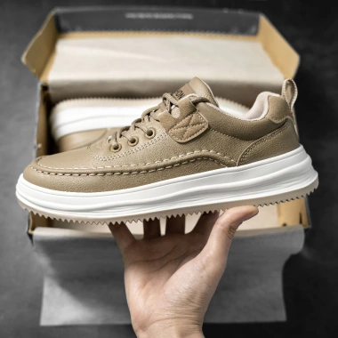 Giày Thể Thao Nam ZENNO CS941 Da Cao Cấp, Sneaker Êm Chân, Tăng Chiều Cao - Giá 670.000₫
