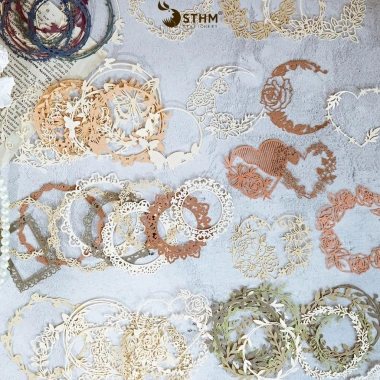 Giấy thủ công chạm trổ hình bướm độc đáo - Trang trí, giấy nền, DIY, chỉ 30.000₫ 2