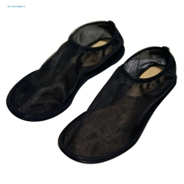 Giày tuyn siêu nhẹ, thoáng khí, lưới Sheer Ballet Flats Slip-on - Thoải mái, hoàn hảo cho váy ngày - Giá 570.817 VND