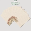 Giấy viết thư vintage A5 Kraft nâu 100gsm, nhiều mẫu, in 1 mặt - Giá chỉ 21.000₫ 8