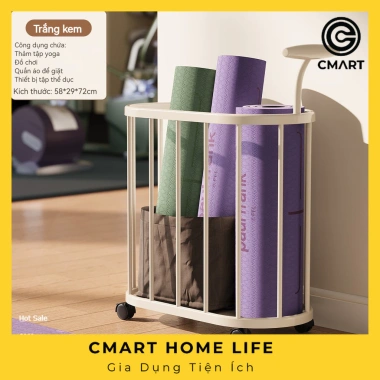 Giỏ Đựng Đồ Quần Áo, Đồ Chơi & Dụng Cụ Thể Thao CG01: Giá Sắp Xếp 145.000 VNĐ