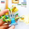 Giropo Song Tử Tháp Thác Nước - Tủ Lạnh Miếng Dán Từ 3D Du Lịch Giá 100,100₫