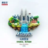 Giropo Song Tử Tháp Thác Nước - Tủ Lạnh Miếng Dán Từ 3D Du Lịch Giá 100,100₫ 2