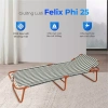 Giường gấp gọn Felix lưng lưới thoáng mát, đàn hồi tốt, tiết kiệm diện tích, thư giãn thoải mái 575.640 VND 3