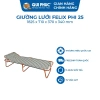 Giường gấp gọn Felix lưng lưới thoáng mát, đàn hồi tốt, tiết kiệm diện tích, thư giãn thoải mái 575.640 VND 5