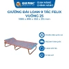 Giường gấp gọn Felix QUI PHÚC Dây nhựa cao cấp, thoáng khí, khung thép, xếp mở nhanh 9