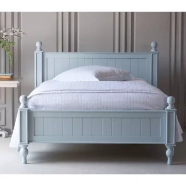 Giường gỗ tân cổ điển chân tiện - Sang trọng, làm theo yêu cầu, chỉ 14,2 triệu 2