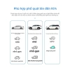 Giường hơi ô tô 7 điểm ngồi-nằm, đệm hơi ghế sau sedan & SUV - Giá ưu đãi 872k 5