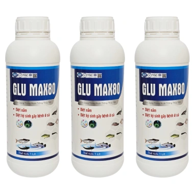 GLU MAX80 Diệt Nấm Ký Sinh Trên Cá - Giảm Giá 295k, Bảo Vệ Sức Khỏe Cá
