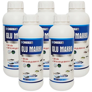 GLU MAX80 Diệt Nấm Ký Sinh Trên Cá - Giảm Giá 295k, Bảo Vệ Sức Khỏe Cá