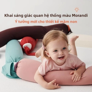 Gối an ủi Montessori đa chức năng cho trẻ sơ sinh, gối ôm kẹo hỗ trợ giấc ngủ – Giá ưu đãi 422.100₫ 4
