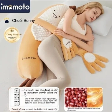 Gối Bluetooth Imomoto Banana King – Gối ngủ lớn, gối chân, an ủi giấc ngủ, giảm giá còn 1.396.850 VND 10