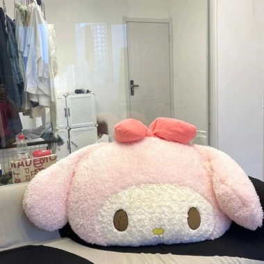 Gối Búp Bê Kuromi Melody - Quế Chó Đệm Lưng Đầu Giường, Quà Sinh Nhật, Giá 237k