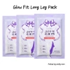 Gói chân dài Glow Fit 3 chiếc – Idol Slim Leg Care Caffeine Niacinamide, mặt nạ dưỡng ẩm làm mát, giảm sưng săn chắc chân