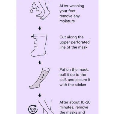Gói chân dài Glow Fit 3 chiếc – Idol Slim Leg Care Caffeine Niacinamide, mặt nạ dưỡng ẩm làm mát, giảm sưng săn chắc chân 7
