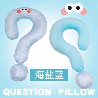 Gối cổ thế hệ mới, hình dấu chấm hỏi, kê cổ dễ thương, giá ưu đãi 169k