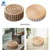 Gối Thiền Handmade Đệm Tatami Trải Sàn Tự Nhiên - Thư Giãn Phòng Ngủ, Quà Tặng 5