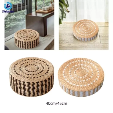 Gối Thiền Handmade Đệm Tatami Trải Sàn Tự Nhiên - Thư Giãn Phòng Ngủ, Quà Tặng